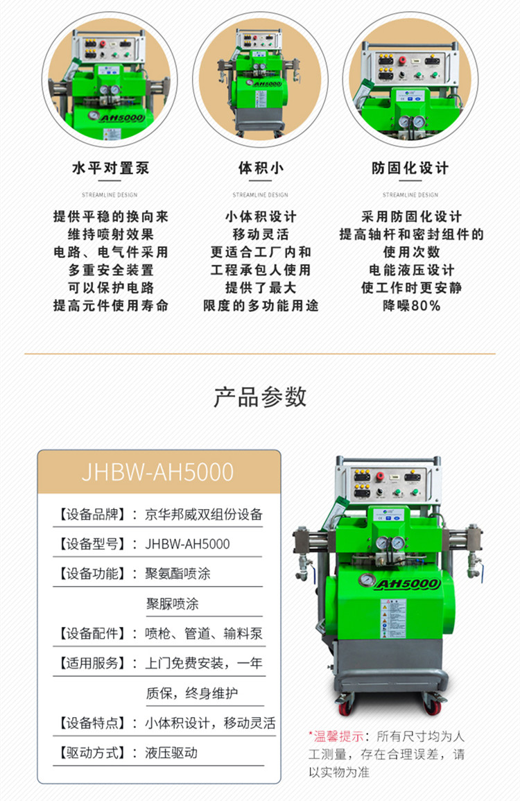 山东聚氨酯喷涂设备的工作原理-济南京华邦威